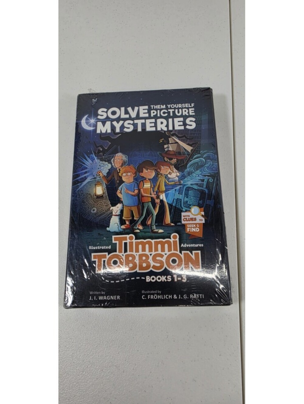 Timmi Tobbson Box Set Books 1-3 Solve-Them-Yourself Picture Mysteries New Sealed